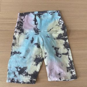 Electric & Rose Medano Biker Short in Opal/Lavender/Glow